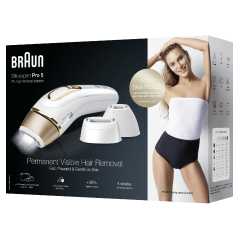 Braun Silk-expert Pro 5 PL5267 Hair Removal System - Effortless, Safe & Effective Hair Removal in White - Model 4210201423423